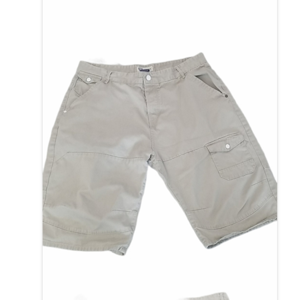 Khaki Cargo Shorts 38